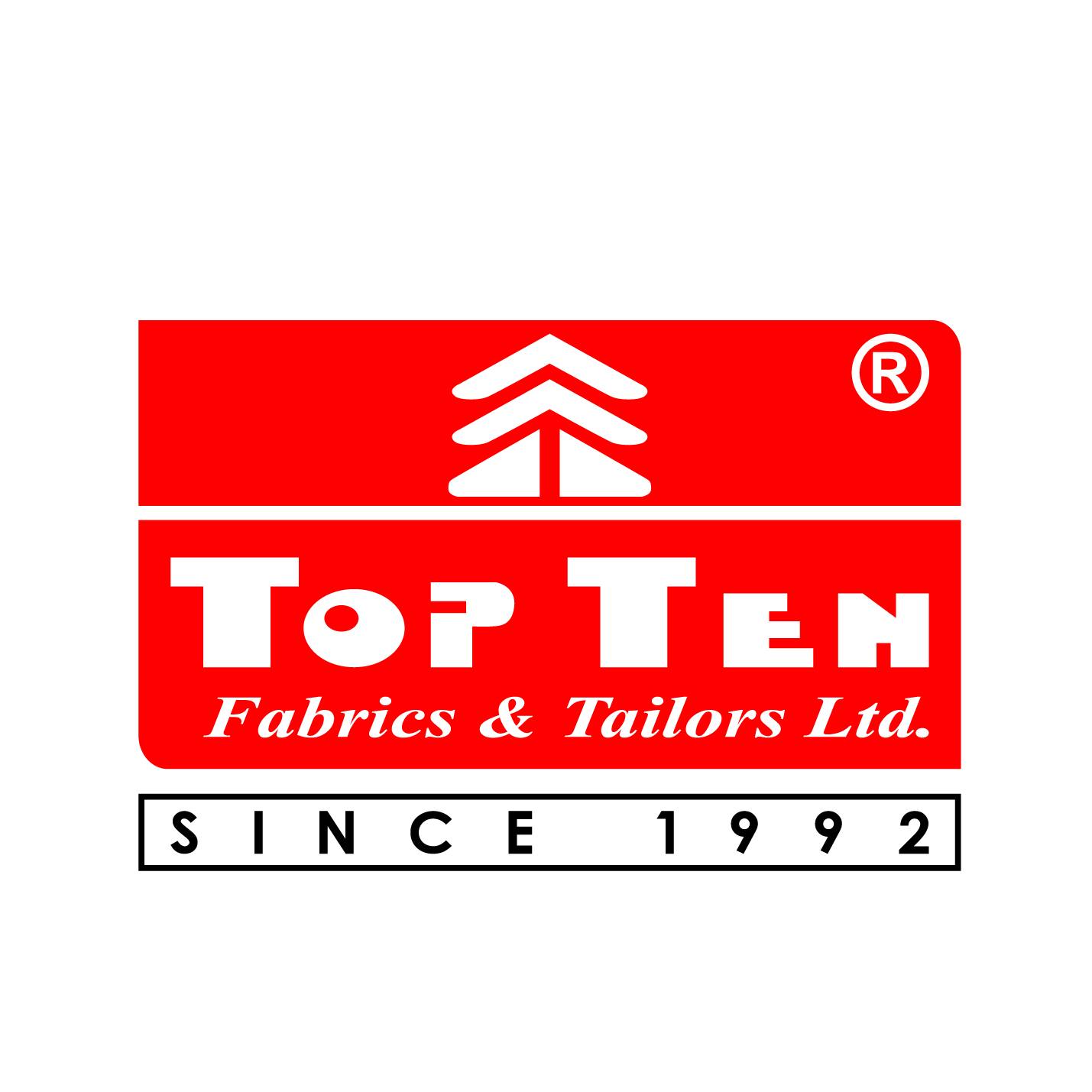 Top Ten Fabrics logo