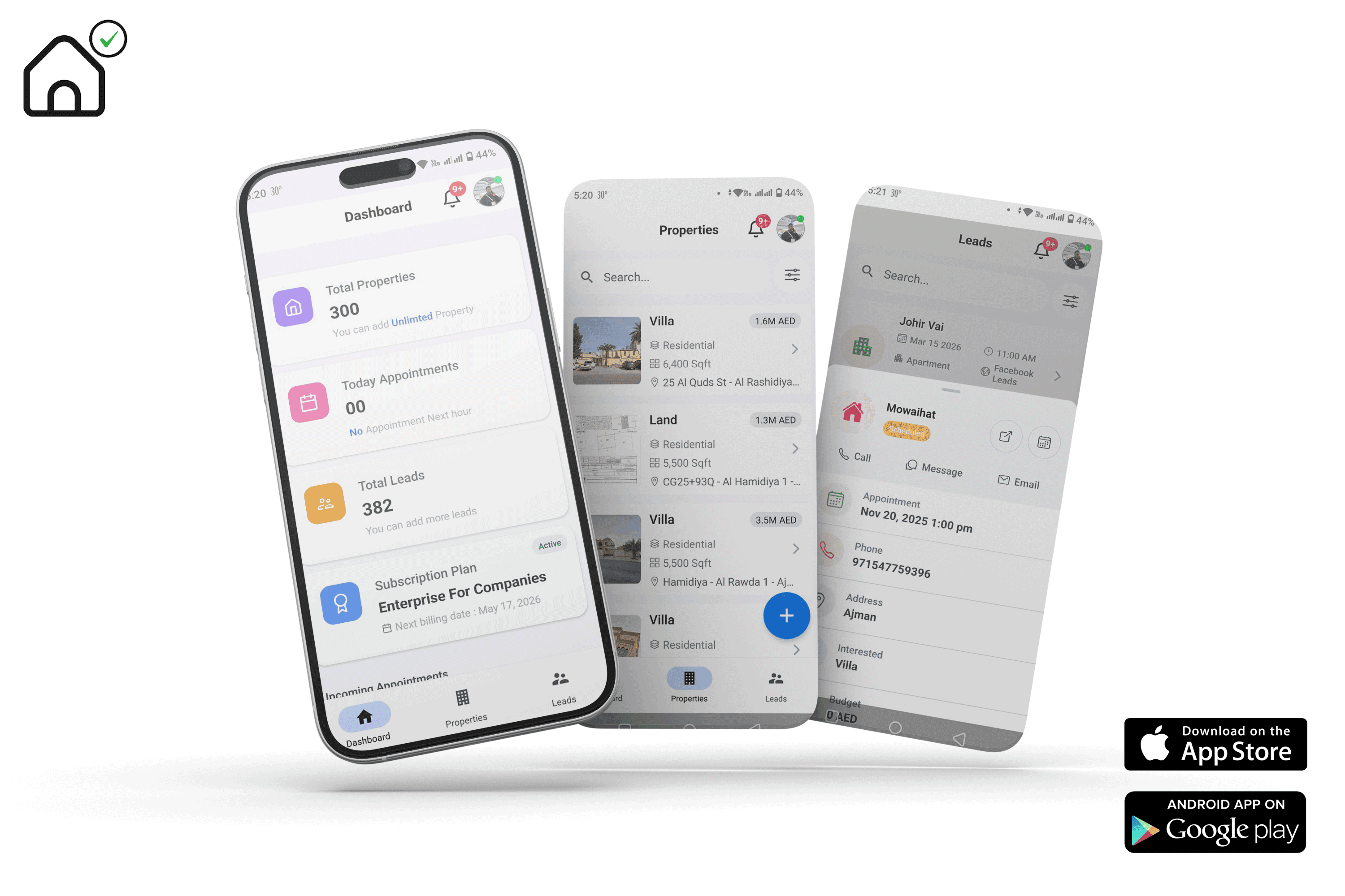 Property Save Mobile App preview